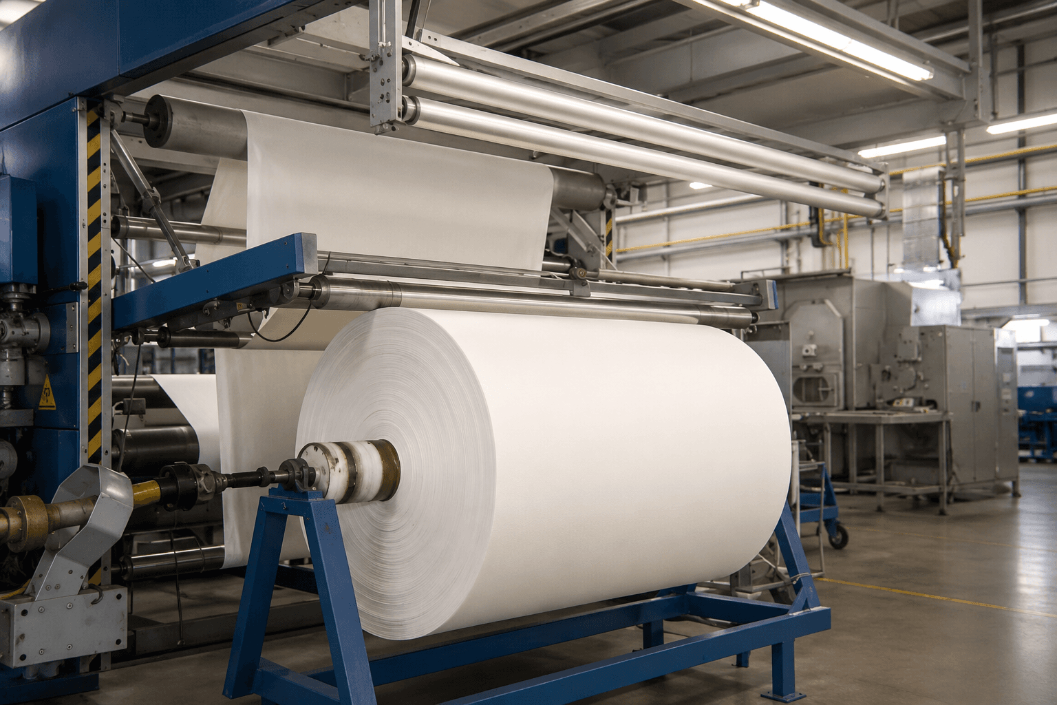 Yarn dyeing hall at the Ariteks plant in Istanbul