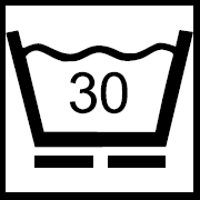 Pranie w pralce w 30°C Pranie w pralce w 30°C