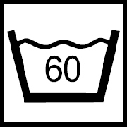 Pranie w pralce w 60°C Pranie w pralce w 60°C
