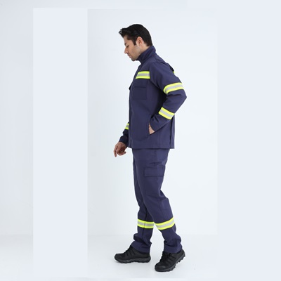 Cotton Polyamide Flame Retardant Coverall